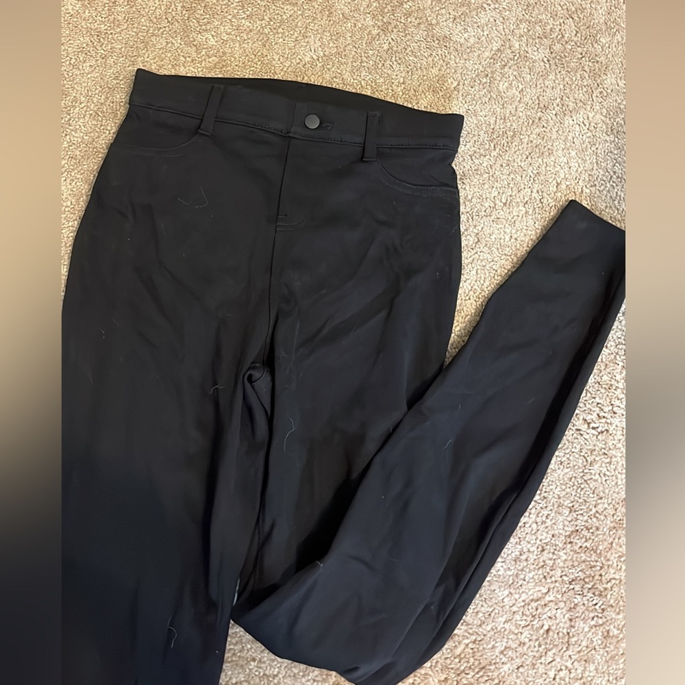 Black jeggings
